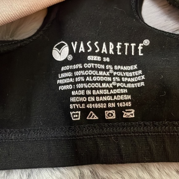 Black Sports Bra (size 36) - Picture 7 of 7